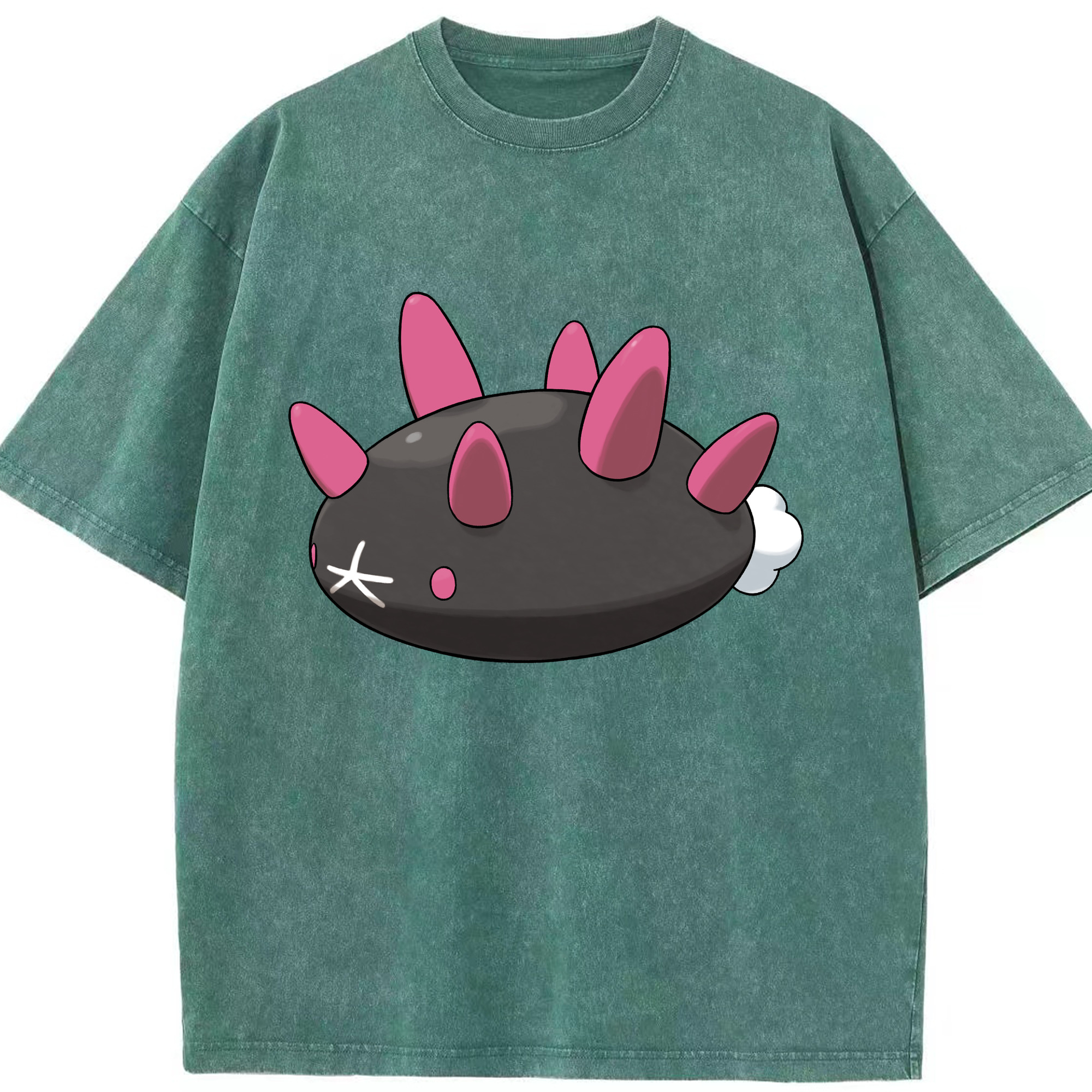 （画像用） ポケットモンスター Pokémon 綿100% ヴィンテージ風 半袖Tシャツ（フロントプリント）